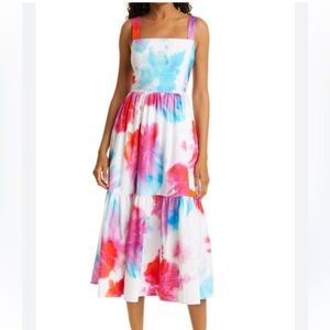Tanya Taylor GIA Tie Dye Maxi Dress